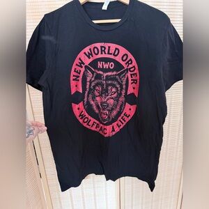 Bella Canvas Black Tee with Red Graphic